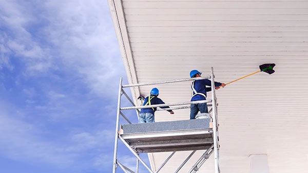 commercial ceiling cleaning