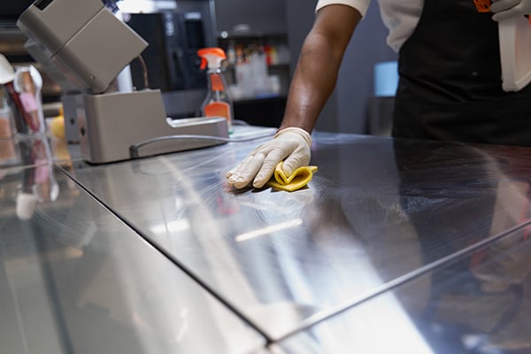 commercial kitchen cleaning
