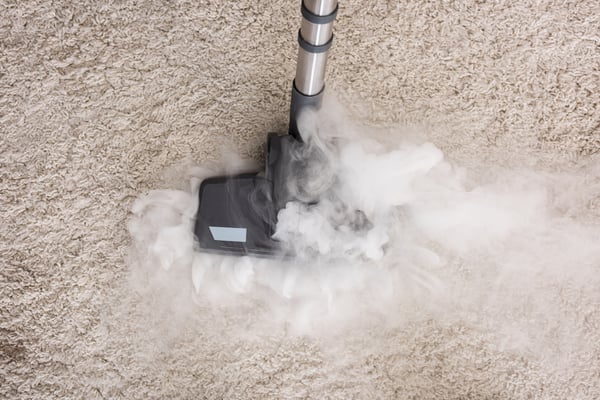 hot steam carpet cleaning