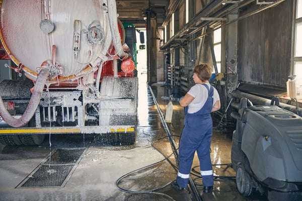 industrial equipment washing