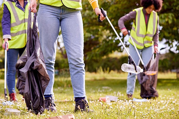 litter picking services